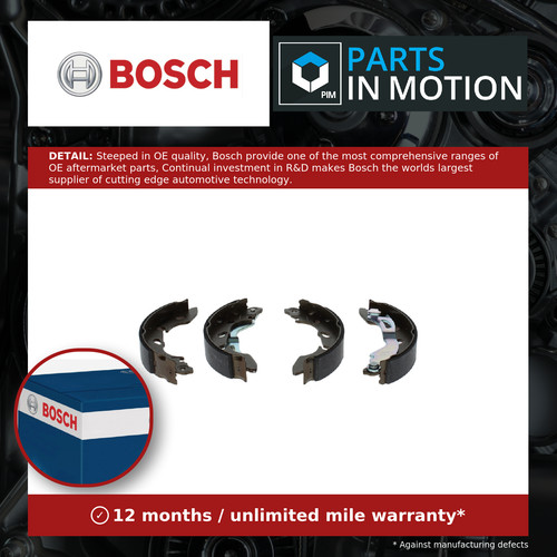 Brake shoes set fits ford - brake, ka