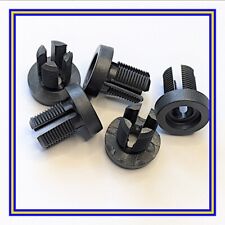 10038303 X 5 IKEA Threaded Plug for BEKANT Desk, in Grey