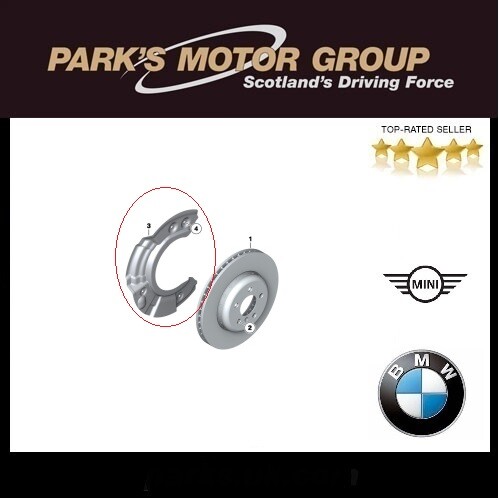 Mini genuine front brake disc - front,