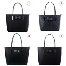 Women Large Black Tote Bag For