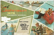 JOHNSON SEA HORSE 20hp 20R70 &