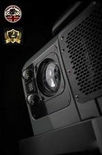 7" Inch LED 40W Headlights Pair Land Rover Defender DOT E MARKED UK EU US