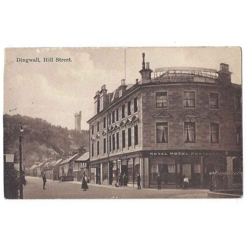 Dingwall hill street showing - hill,