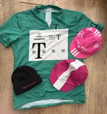 Nalini Adidas Team Deutsche Telekom Cycling Jersey & hat bundle job lot. 