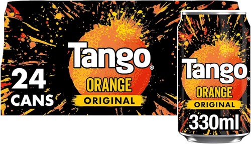Tango orange 330ml cans pack - tango,