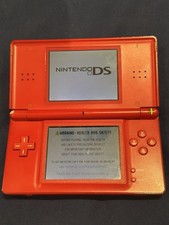 Red Nintendo DS Lite with