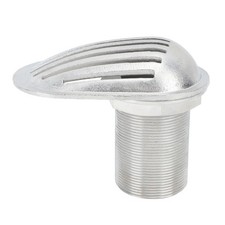⁺2in Marine Boat Intake Strainer Embedded Stainless Steel Thru Hull Water Pickup