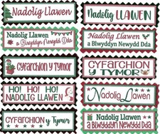 10 Welsh Nadolig LLawen etc