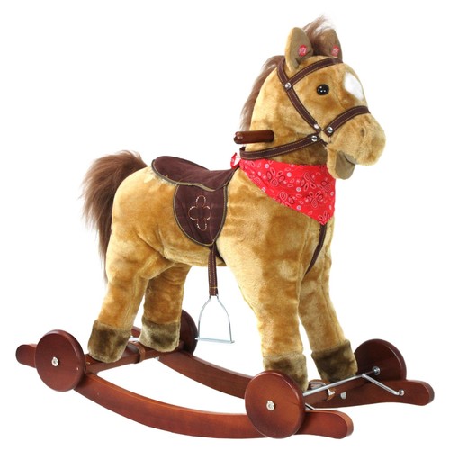 Wooden rocking horse tex - rocking,