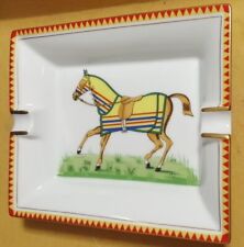 HERMES Ashtray Porcelain Horse