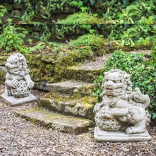 Stunning Pair Of Large Stone
