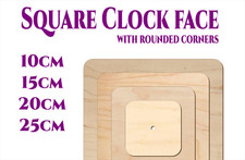 Wooden Square Round Corner