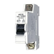 Wylex 5A MCB Type 2 Single