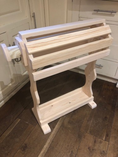 Wooden saddle stand rack - saddle,
