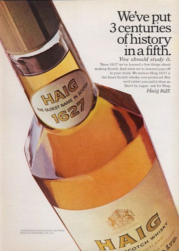 1969 haig print ad - haig,