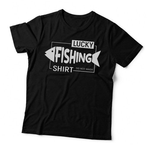 Lucky fishing shirt - lucky, t-shirt