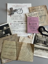 WW2 RAF Late Arrivals Club Badge & Certificate Evasion Grouping - 14 Squadron