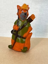 ⭐ Disney Robin Hood Mechanical Dancing ROBIN HOOD Wind-Up Figure 4.5" Marx  70s