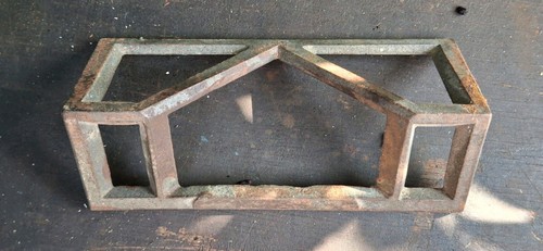 Vintage steel mitre template - mitre,