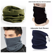 Neck Warmer Fleece Black