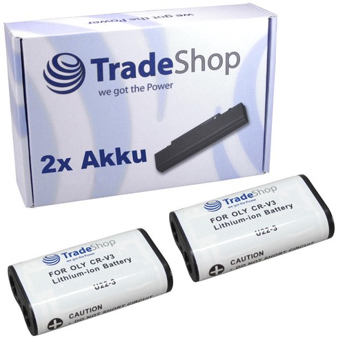 Battery 2000mah olympus - 2x,