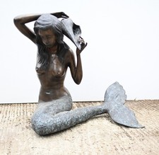 Garden Mermaid Fountain Siren