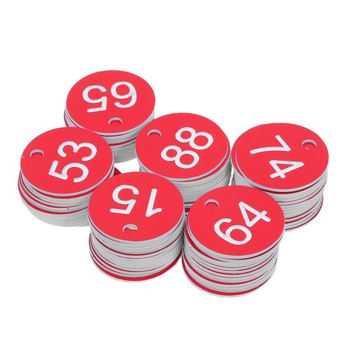 Set numbered discs with - discs,