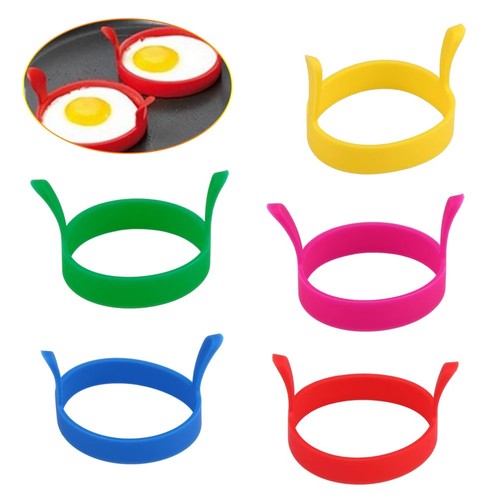 4pcs silicone egg frying - silicone,