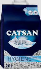 CATSAN Hygiene Non-Clumping Cat Litter - 20L, 100% Natural