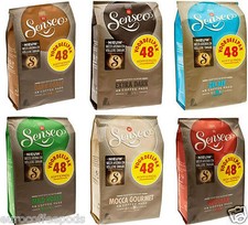 048 x Douwe Egberts Senseo Coffee Pods / Pads - 6 Flavours To Choose From