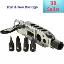 EDC Multitool 8 in 1 Keyring Emergency Camping Hiking Survival Outdoor gifts. UK