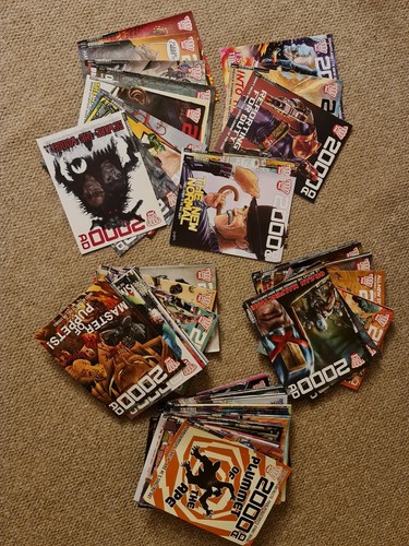 2000ad and judge dredd comics - dredd,