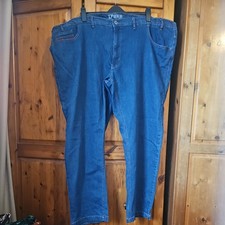Duke London Men's Jeans blue 48s inch waist 32 inch leg bailey style 