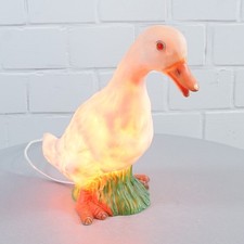 Large Heico Table Lamp Bedside Lamp Light Table Lamp Duck 30 cm Vintage