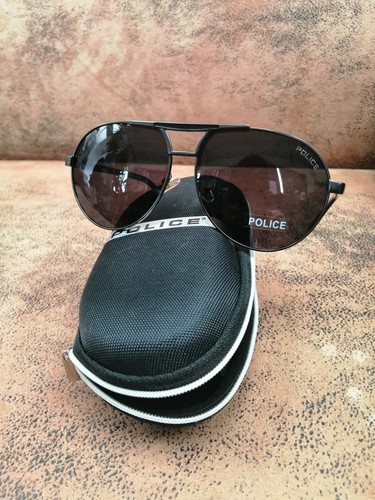 Men bronze police sunglasses - bronze,