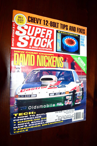 Super stock drag - super, illustrated