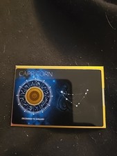 24ct Capricorn Zodiac Sign