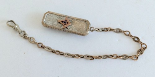Antique masonic hook fast - masonic,