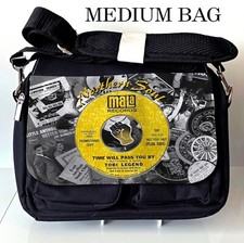 Northern Soul Shoulder Bag, Soul Record Bag, Wigan Casino Bag, Scooter Bag, Mods
