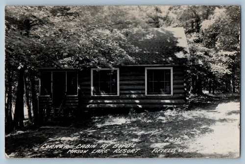 Fifield wisconsin postcard - wisconsin,