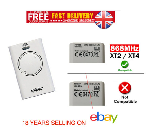 Faac remote control xt2 - faac,
