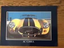 AC Cobra sales brochure,AC Cars Cobra brochure,Genuine A C Cobra sales brochure.