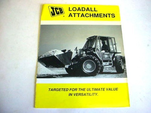 Jcb loadall attachments - jcb,