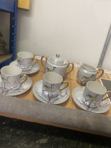 Japanese hand painted - , coffee