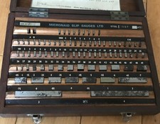 Micronaid Steel Slip Gauges