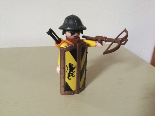 Playmobil black lion knight - black,