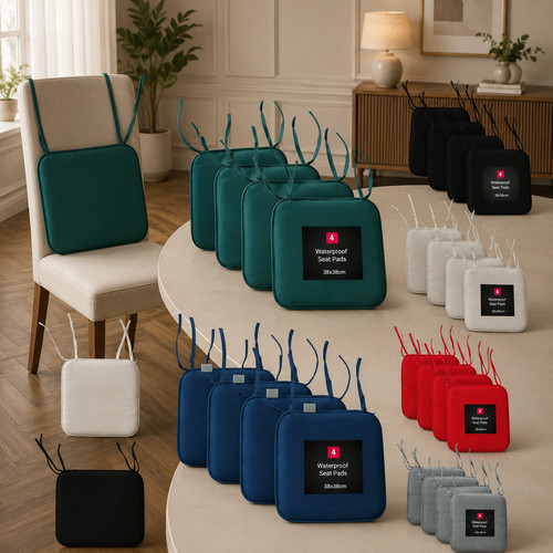 Waterproof chair cushion seat - cushion,