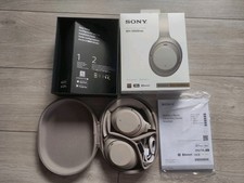 Sony WH-1000XM3 Wireless Noise Cancelling Headphones Platinum Silver FREE POST