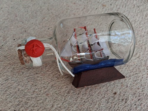 Hms victory vintage glass - victory,
