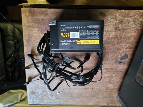 Justop black 650w psu - justop, atx